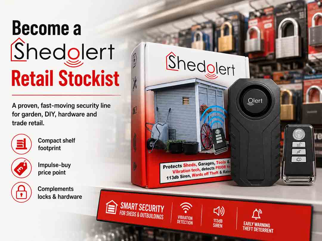 Become a shedolert retailer